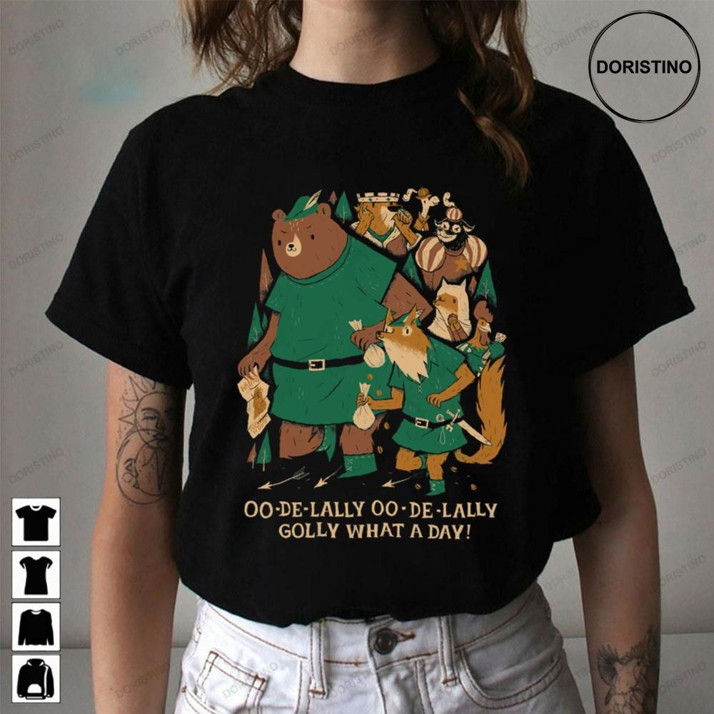 Oo-de-lally Robin Hood Bear Limited Edition T-shirts